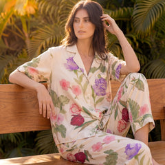 Dreamy Floral Braless PJ Set