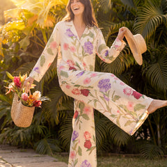 Dreamy Floral Braless PJ Set