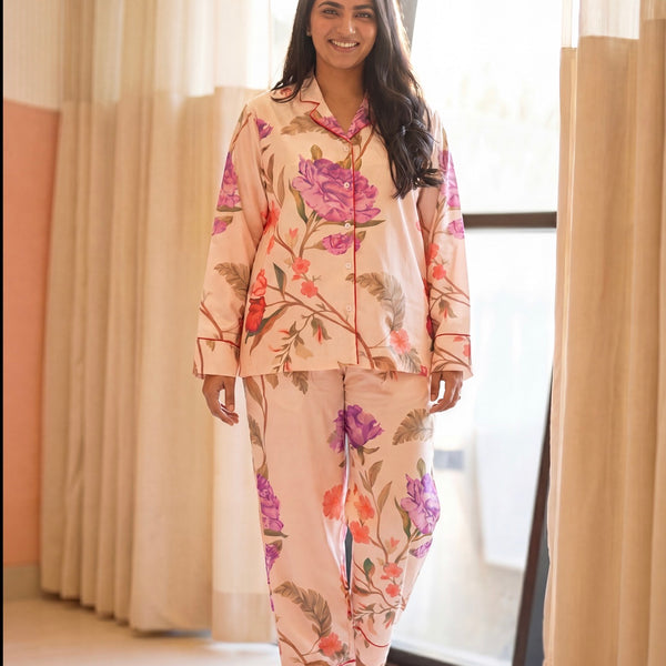 Dreamy Floral Braless PJ Set