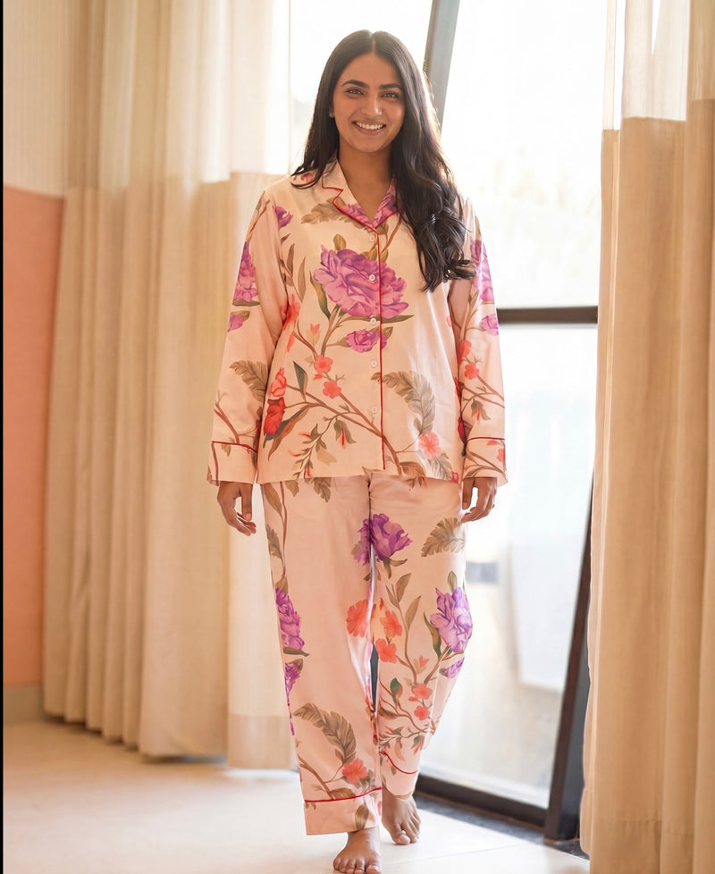 Dreamy Floral Braless PJ Set
