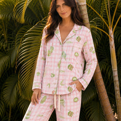 British Breakfast Pajama Set - Full Sleeve