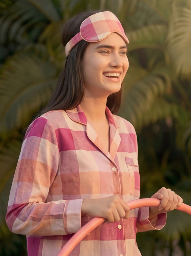 Pink Picnic Braless Set