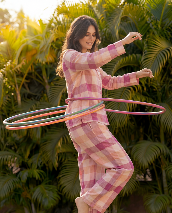 Pink Picnic Braless Set