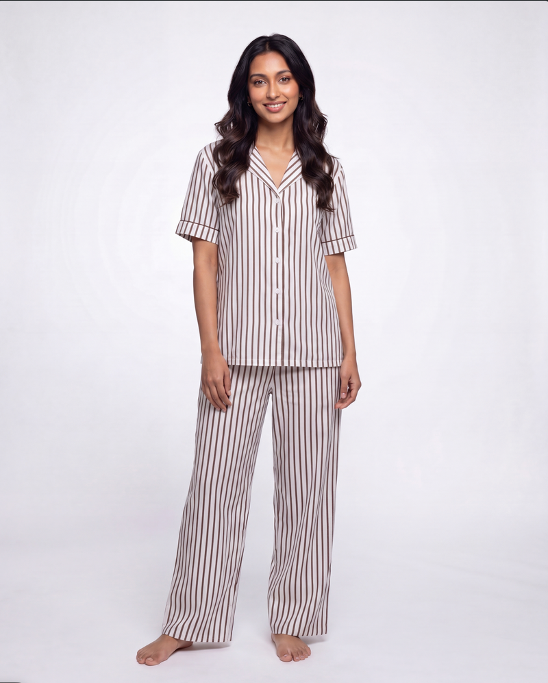 Minimal Stripes Pajama Set
