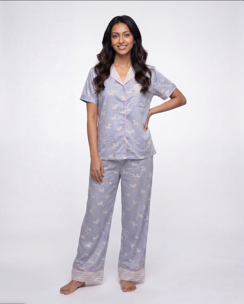 Angel Puppy Pajama Set
