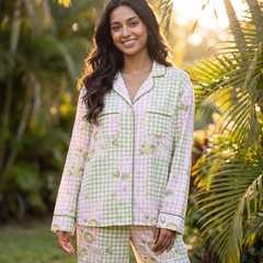 Matcha Lovey Pajama Set - Full Sleeve