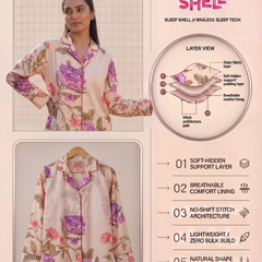 Dreamy Floral Braless PJ Set