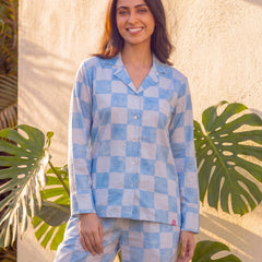 Happy Checks Braless Pajama Set