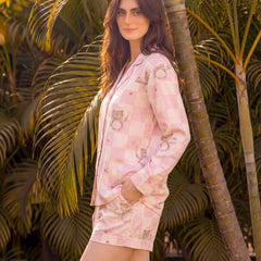 Bear Love Braless Shorts Set